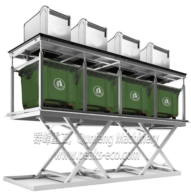 Intelligent Solar Energy Underground Trash Bin Intelligent Solar Energy Underground Trash Bin