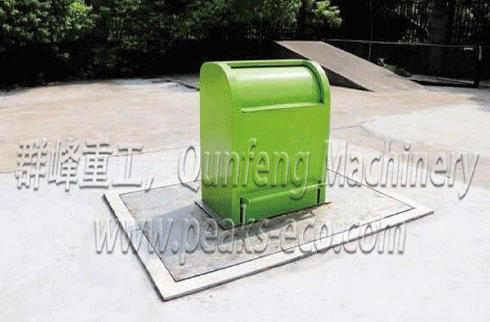 Intelligent Solar Energy Underground Trash Bin Intelligent Solar Energy Underground Trash Bin