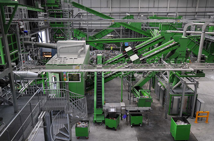 Waste recycling machine Waste recycling machine