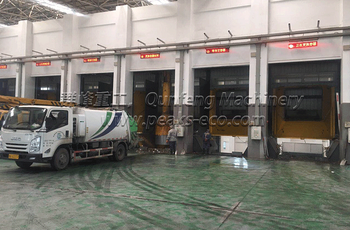 Vertical Waste Transfer Station Project Waste Transfer Station