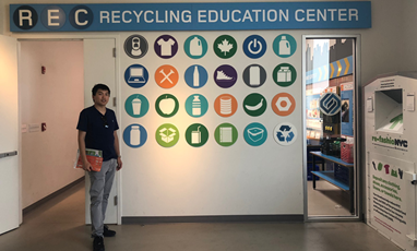 The CEO of our company visited the MRF (Material recycling factory) project of Sunset Park in New York City, New Jersey, and discussed cooperation with Sims.