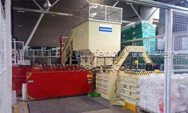 The introduction of waste compacting machine 