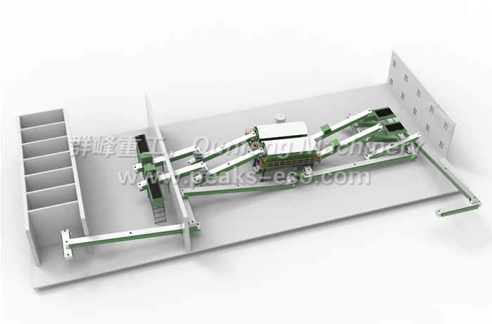 Integrated kitchen waste treatment system