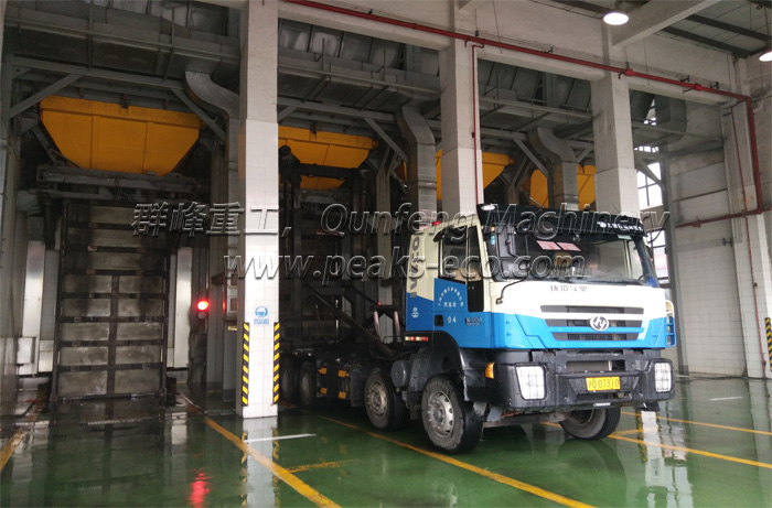 Vertical Waste Transfer Station System Vertical Waste Transfer Station System