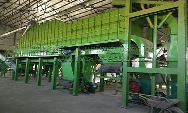 Qunfeng can offer waste sorting equipment and waste sorting plant