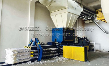 hydraulic baler machine