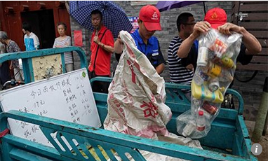 China ups war on waste with prizes for Beijing households sorting their own rubbish and recycling(Ⅰ)