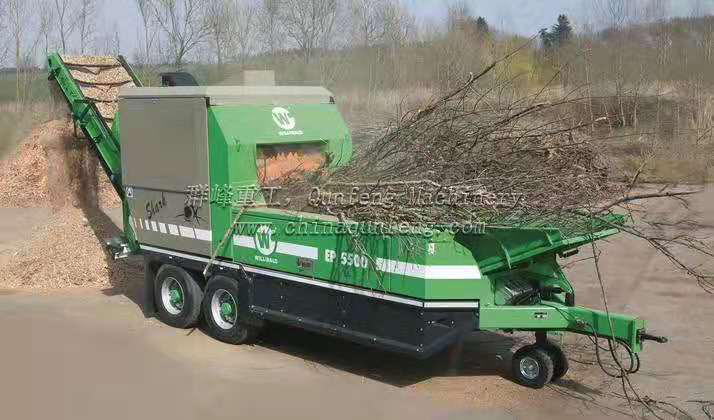 German Wilbald Mobile Biomass Crusher