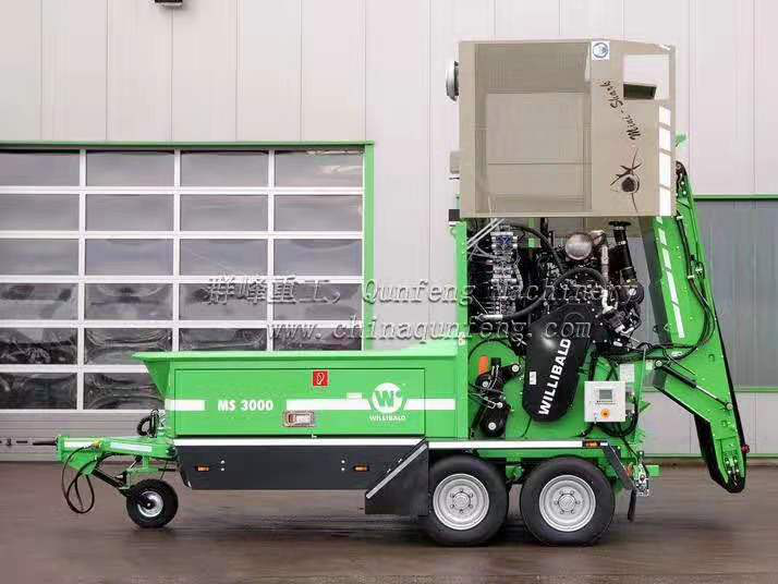 German Wilbald Mobile Biomass Crusher