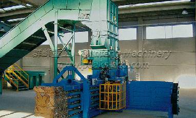 Hydraulic Cardboard Baling Machine China