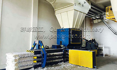 Fully Automatic Horizontal Hydraulic Baler