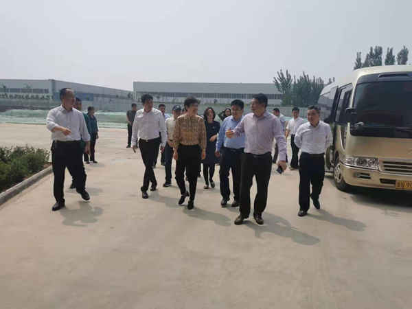Leaders Of The State Intellectual Property Office Visited Dezhou Qunfeng Heavy Industry Production Base 