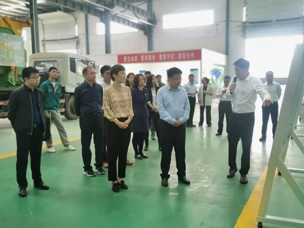 Leaders Of The State Intellectual Property Office Visited Dezhou Qunfeng