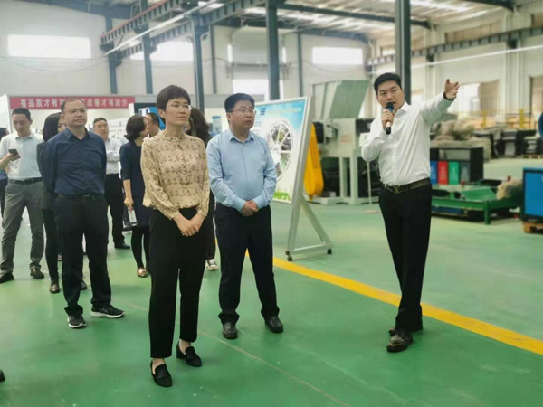 Leaders Of The State Intellectual Property Office Visited Dezhou Qunfeng