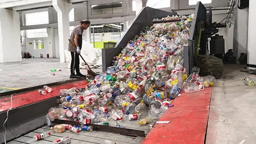 recyclables sorting