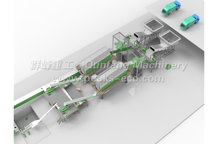 Comprehensive kitchen waste treatment system Comprehensive kitchen waste treatment system