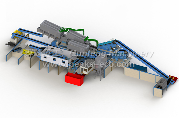 Construction and demolition mixed waste disposal system Construction and demolition mixed waste disposal system