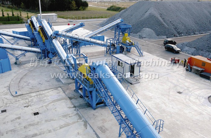 Slag resource treatment system after incineration power generation Slag resource treatment system after incineration power generation