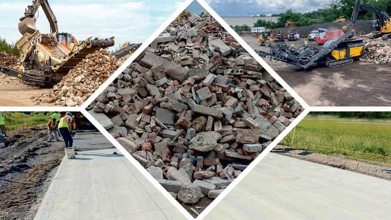 Construction waste disposal systems