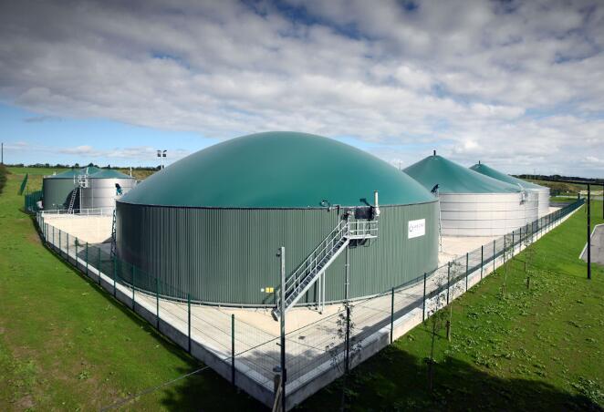 Biogas energy plants