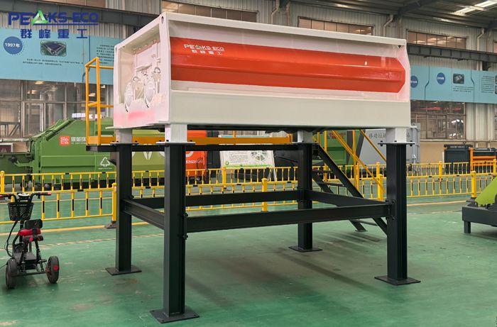 Double-shaft primary shredder