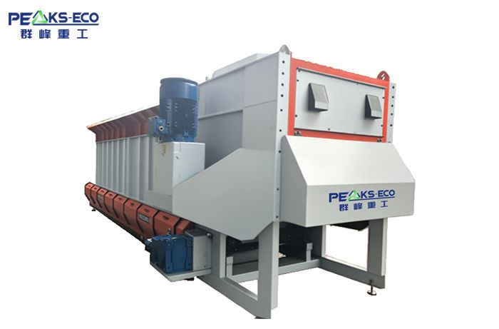 Broken bag feeding machine