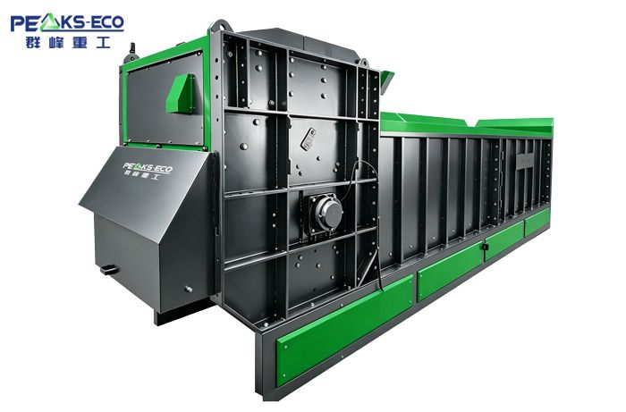 Broken bag feeding machine