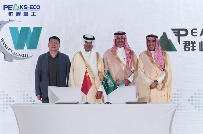 PEAKS-ECO Signs MOU Cooperation Agreement with Saudi Wasaet Alnqil