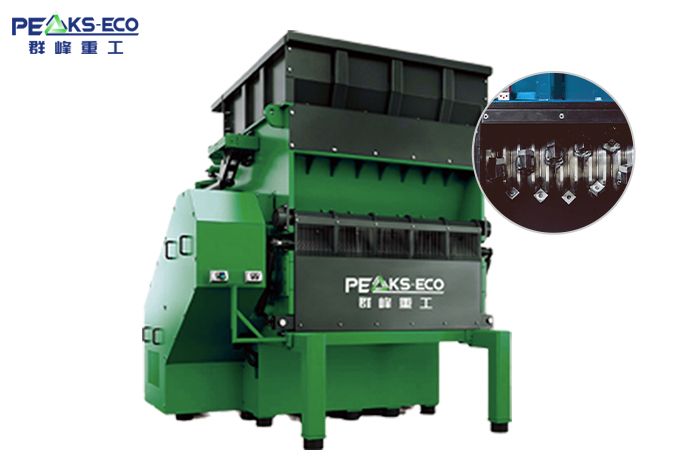 Single-shaft secondary shredder