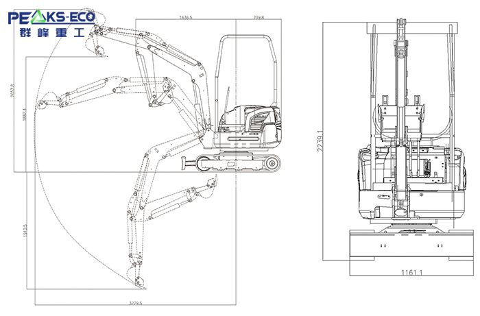 KE18 MINI EXCAVATOR