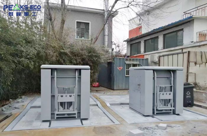 Underground Waste Container System