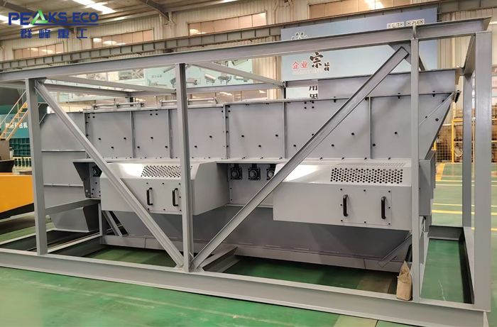 Reciprocating disc screen Reciprocating disc screen