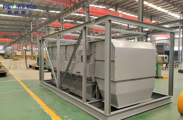 Reciprocating disc screen Reciprocating disc screen