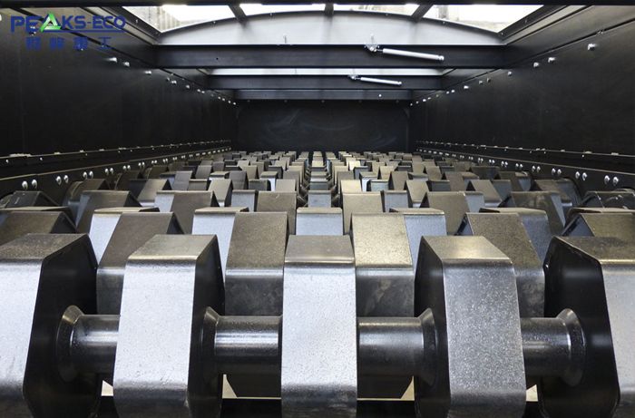 Reciprocating disc screen Reciprocating disc screen