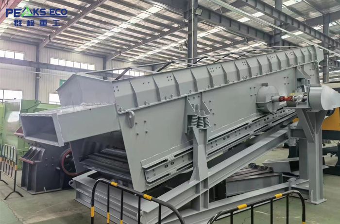 Combi vibrating screen