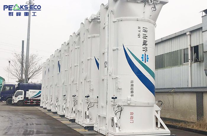 Underground Vertical Waste Transfer Station