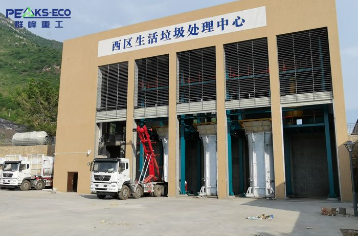 Underground Vertical Waste Transfer Station