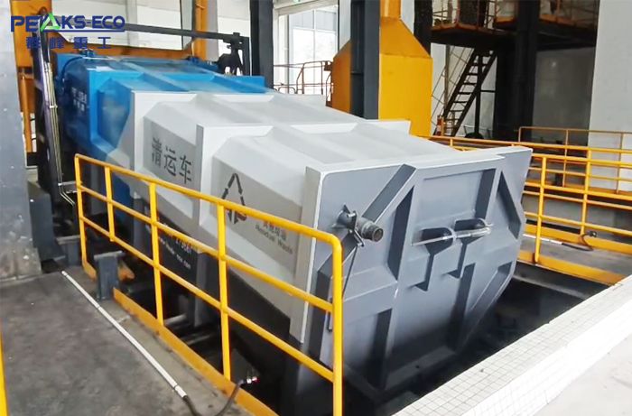 PEAKS-ECO Launches Nanchong Jialing Waste Transfer Station, Starts Trial Operation