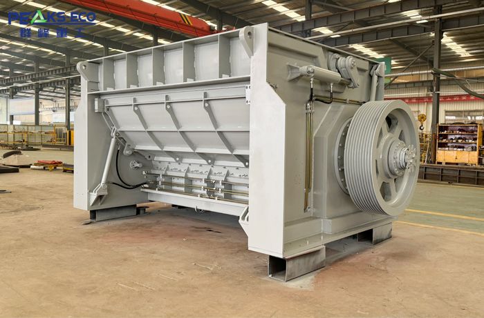 Single-shaft secondary shredder