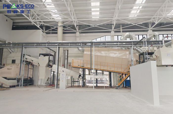 Heavy waste treatment system