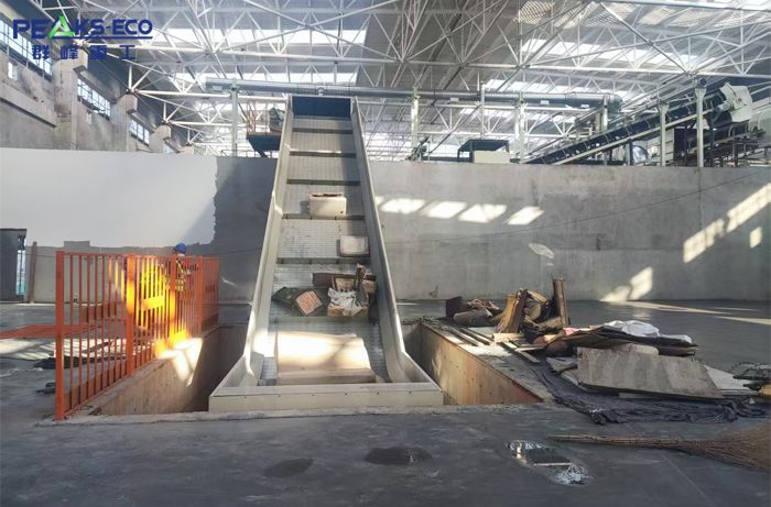 Heavy waste treatment system