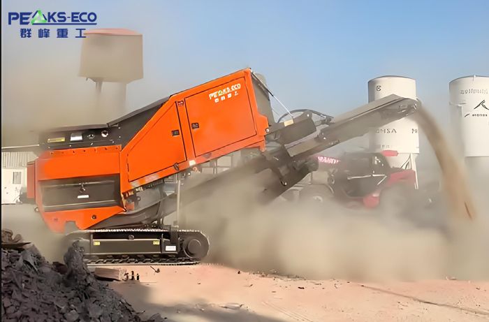 Mobile Double-shaft Synchronous Shredder S450