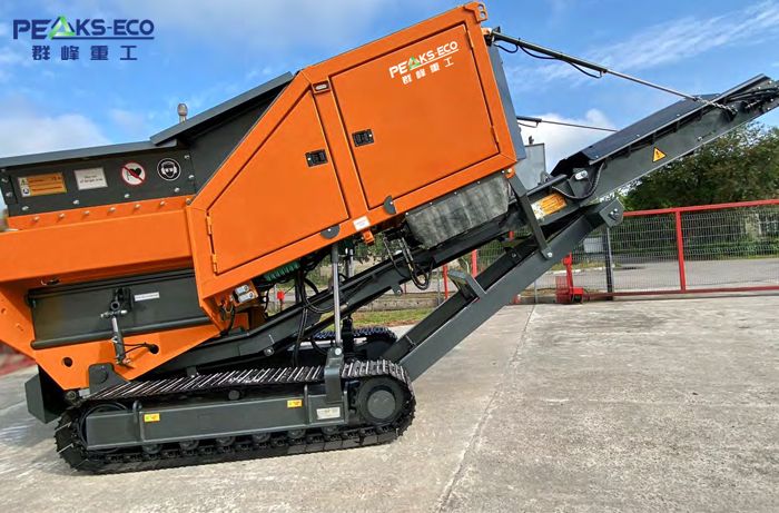 Mobile Double-shaft Synchronous Shredder S450
