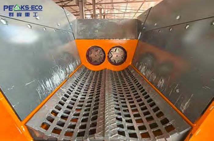 Mobile Double-shaft Synchronous Shredder S450