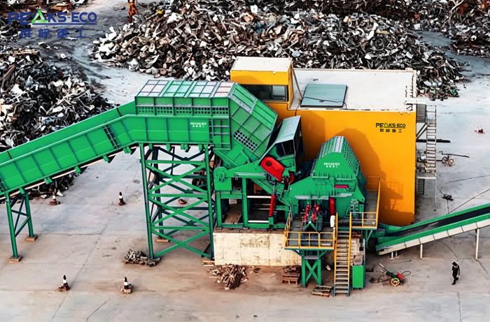 Scrap Metal Recycling Center (End-of-Life Vehicles, Scrap Aluminum, Scrap Steel)