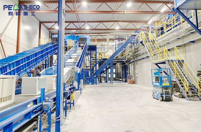 WEEE WastE recycling system