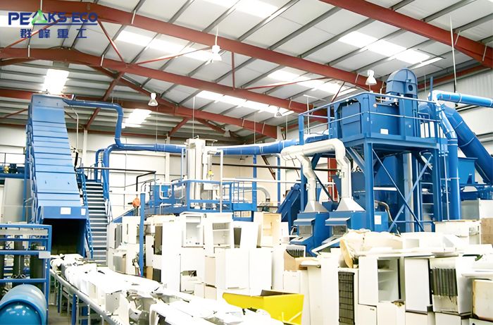 WEEE WastE recycling system
