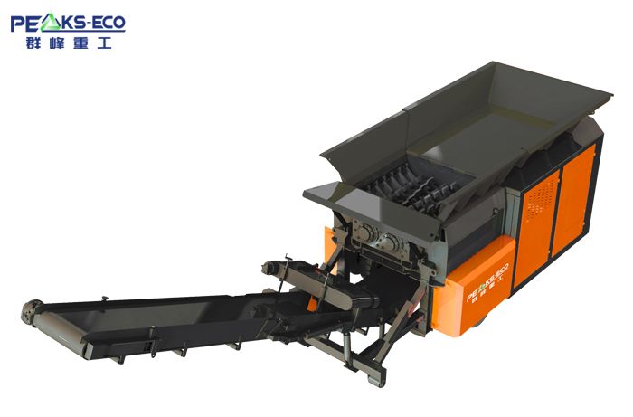 Mobile Double Shaft Synchronous Shredder S750: Mobile Power, Breaking Boundaries