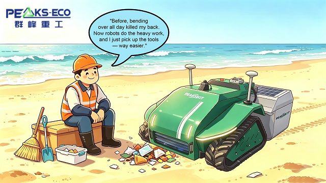 Beach Cleaning Robot Beach Cleaning Robot