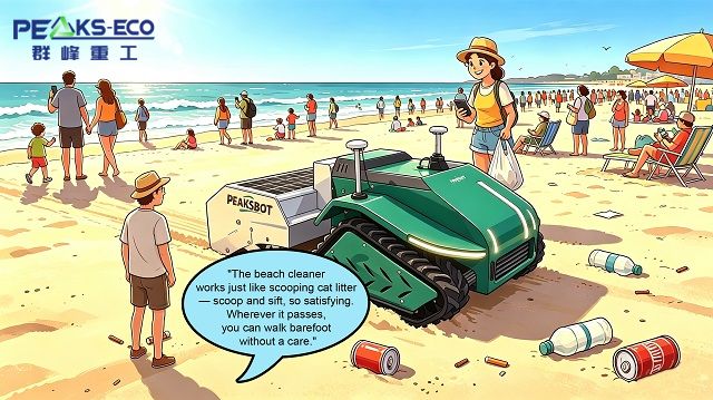 Beach Cleaning Robot Beach Cleaning Robot